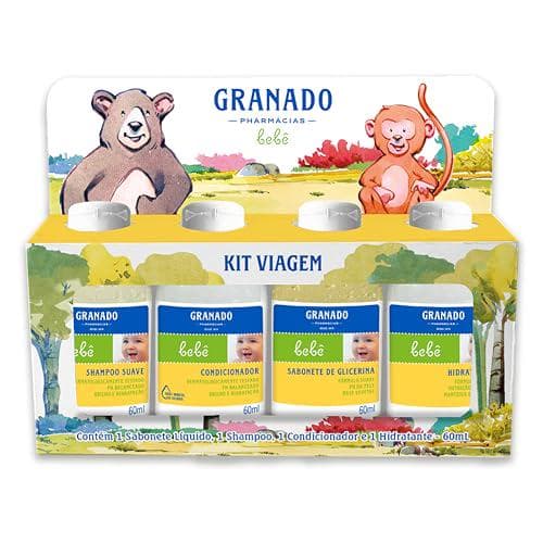 Granado Kit Viagem do Bebê (4x60ml)