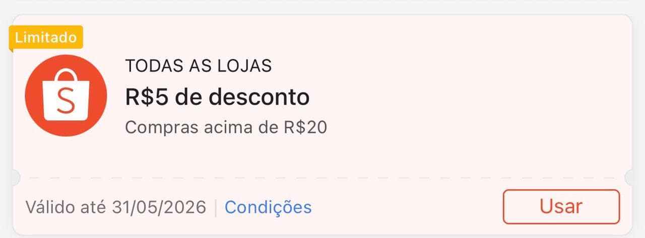 Cupom Shopee
