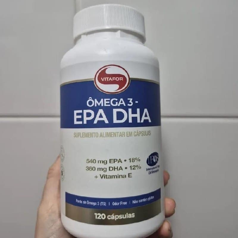 Ômega 3 EPA DHA 120 Cápsulas Vitafor